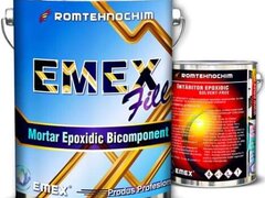 Pachet Mortar Epoxidic ?Emex Fill? - Gri - Bid. 10 Kg + Intaritor - Bid. 1 Kg